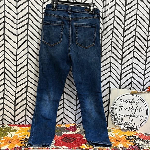 Blank NYC The Great Jones High Rise Skinny Faded Blue Denim Jeans, Size 27 - Picture 9 of 16